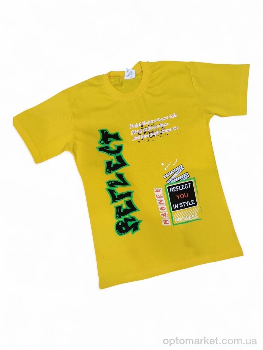 Купить Футболка дитячі 104-1 жовтий Basak Kids жовтий, фото 1