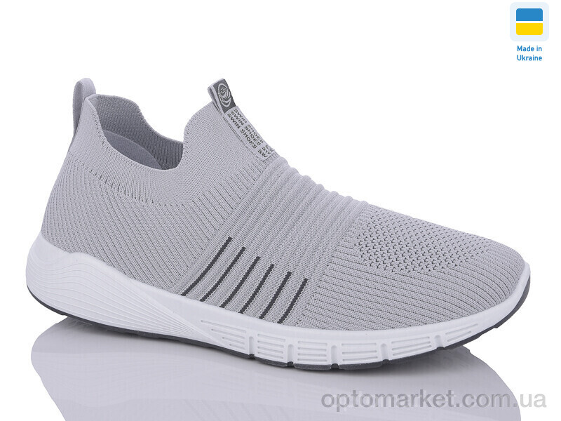 Купить Кросівки чоловічі 104-3 Swin сірий, фото 1