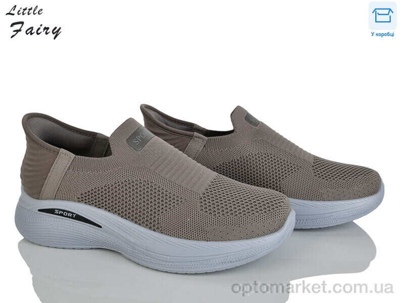 Купить Кросівки чоловічі 1047-3 піна L.Fairy коричневий, фото 1