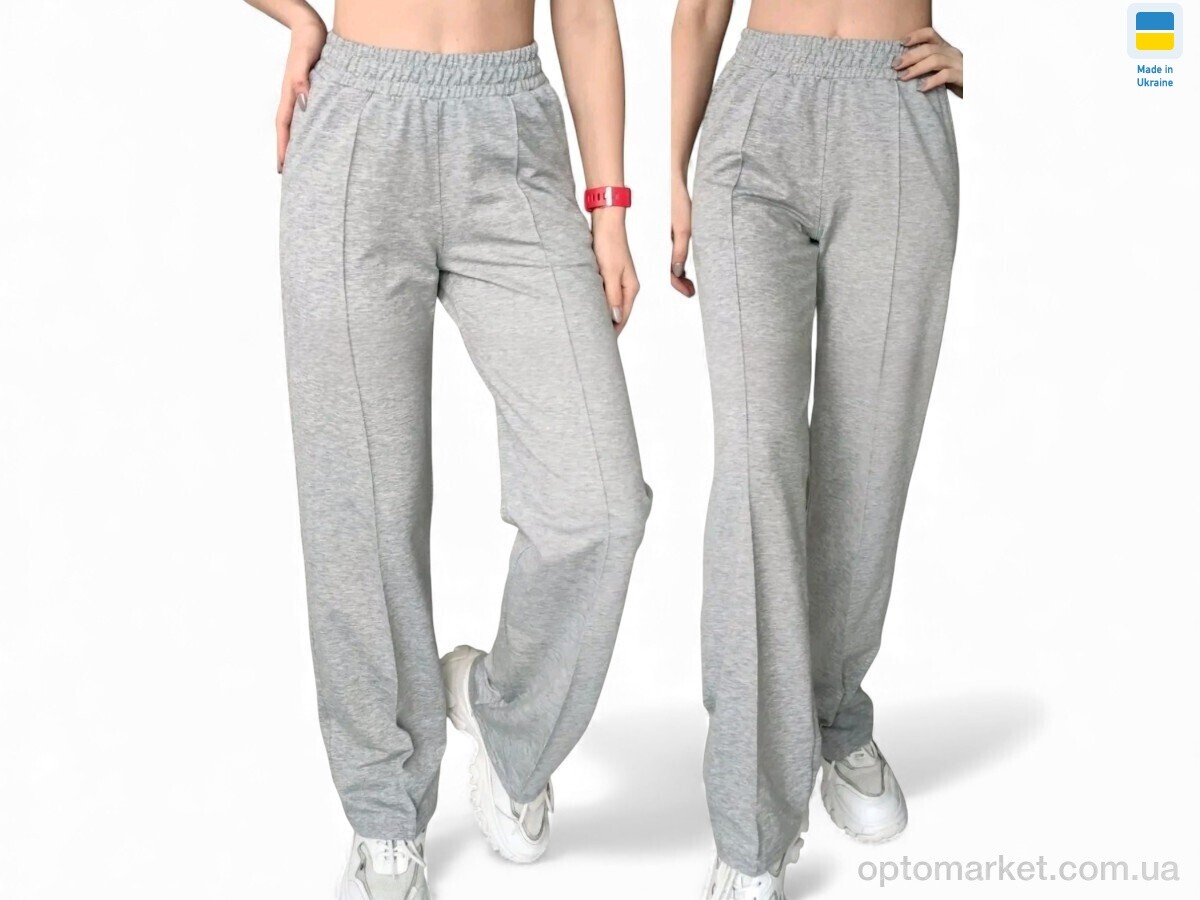 Купить Спортивні штаны жіночі 1048 св.сірий Sport style сірий, фото 1