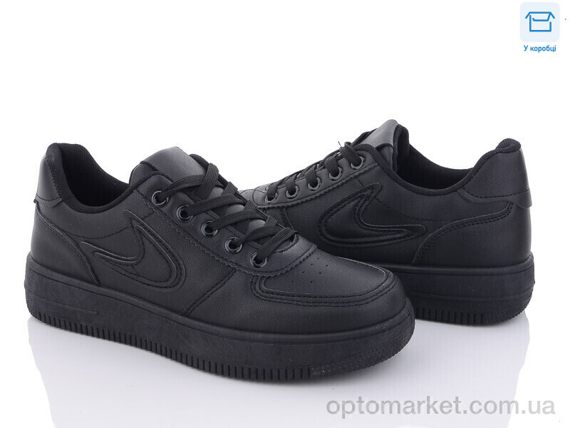 Купить Кросівки жіночі 105-1 Happy чорний, фото 1