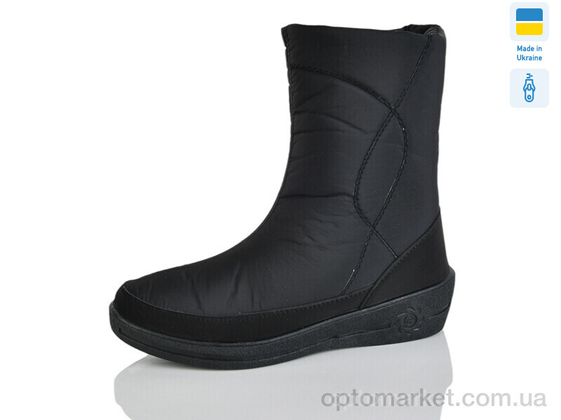 Купить Дутики жіночі 105 чорний Selena чорний, фото 1