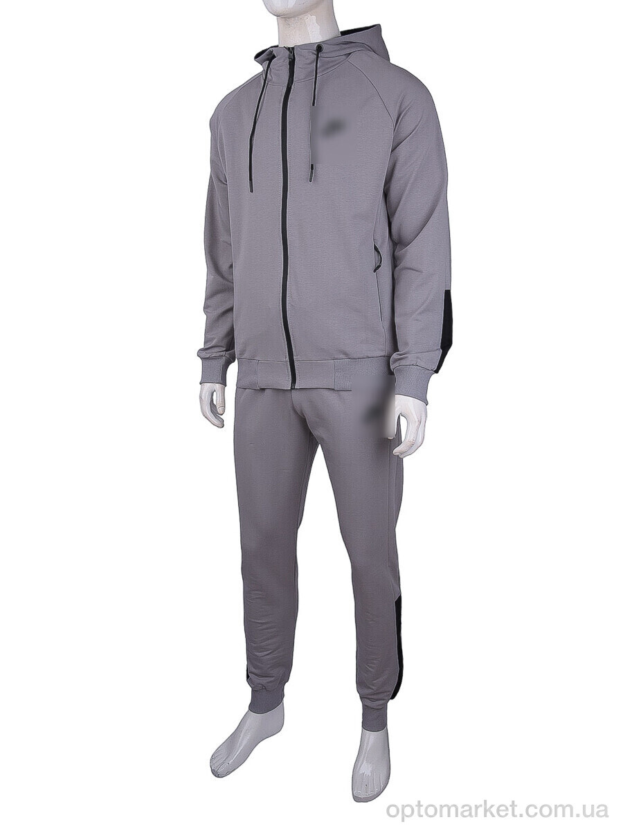 Купить Спортивний костюм чоловічі 105 grey N.ke сірий, фото 1