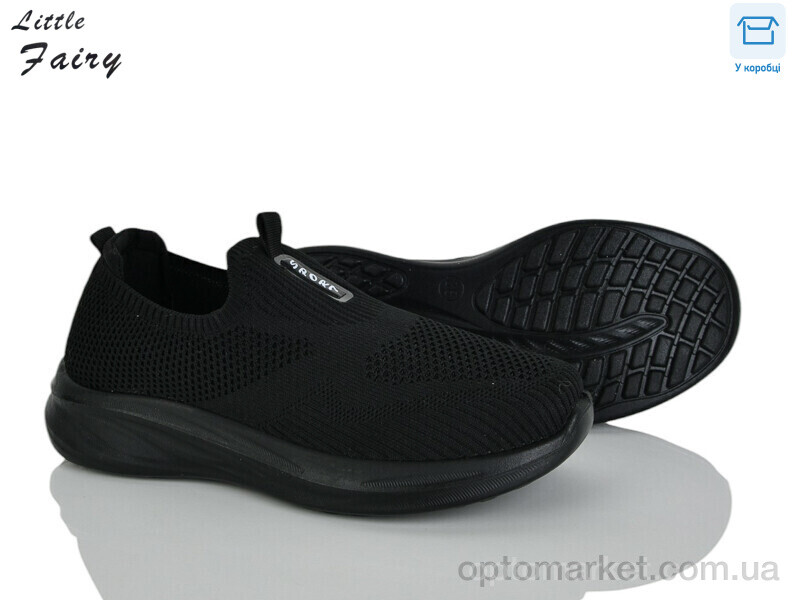 Купить Кросівки жіночі 1050-1 піна L.Fairy чорний, фото 1