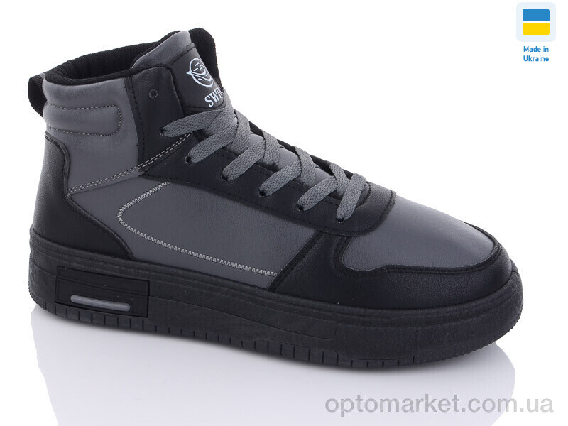 Купить Черевики чоловічі 10509-2 Swin сірий, фото 1