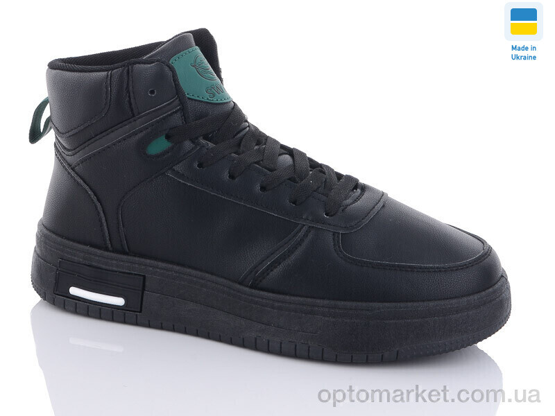 Купить Кросівки чоловічі 10512-4 Swin чорний, фото 1