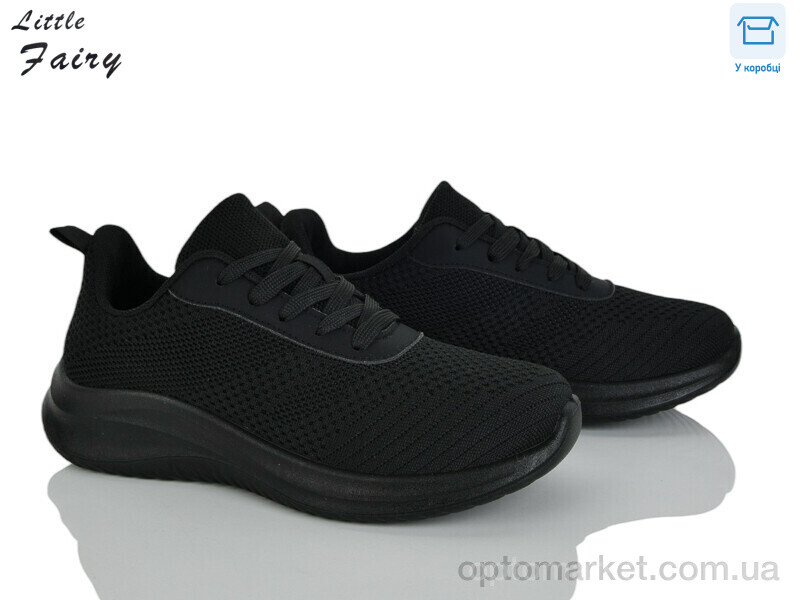 Купить Кросівки жіночі 1055-1 піна L.Fairy чорний, фото 1