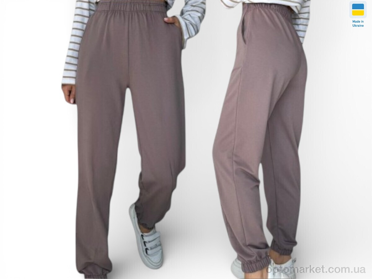 Купить Спортивні штаны жіночі 1055 моко Sport style бежевий, фото 1