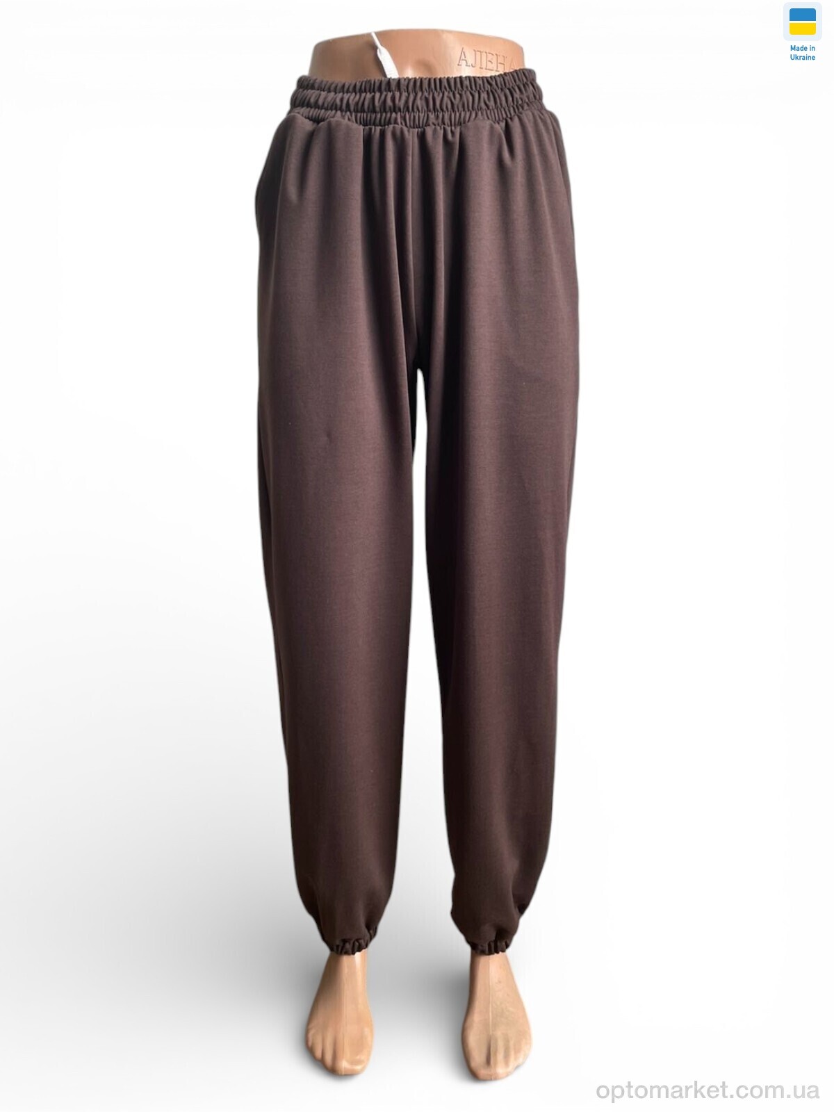 Купить Спортивні штаны жіночі 1055 шоколад Sport style коричневий, фото 1