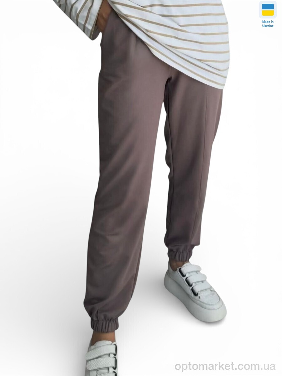 Купить Спортивні штаны жіночі 1055 шоколад Margo коричневий, фото 2