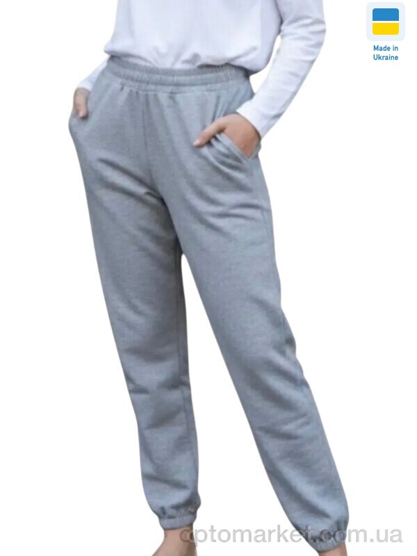 Купить Спортивні штаны жіночі 1055 св.сірий Sport style сірий, фото 1