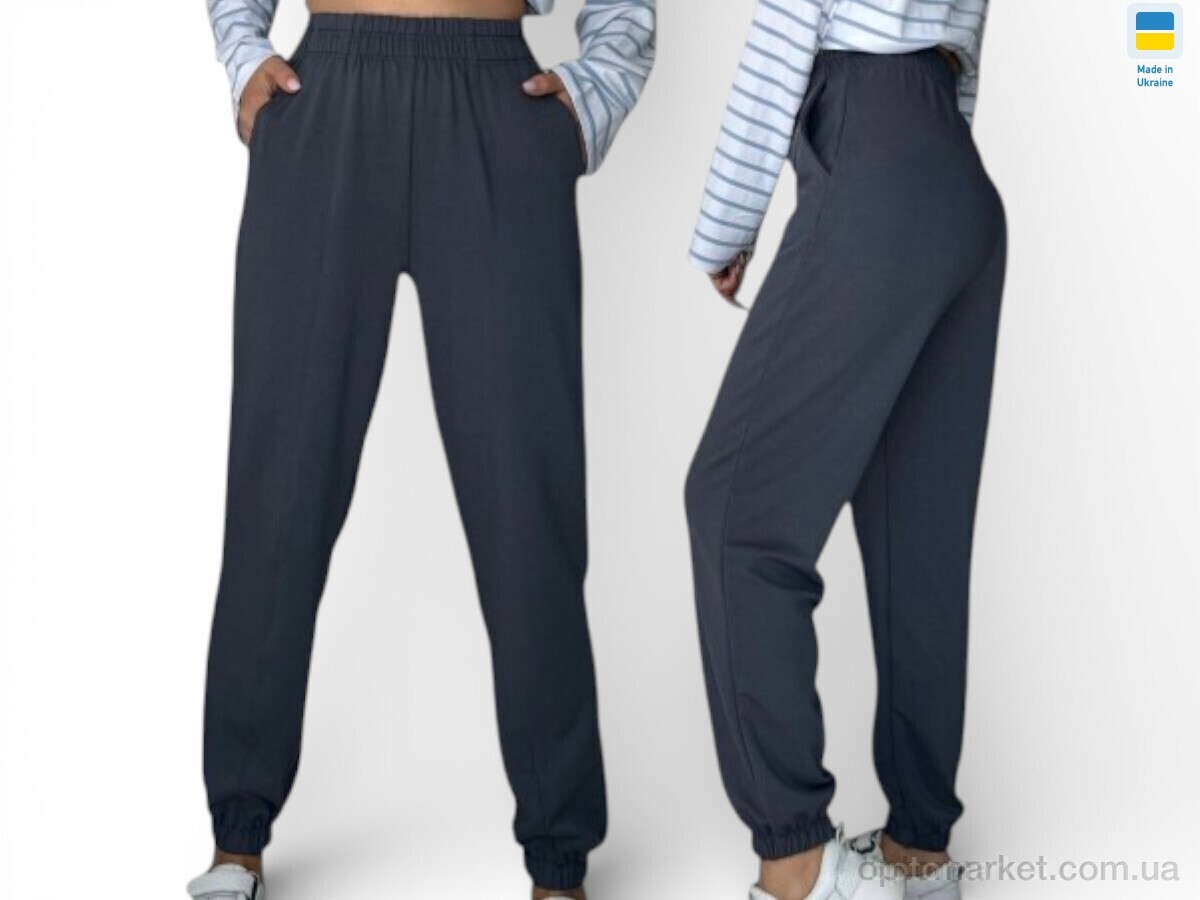 Купить Спортивні штаны жіночі 1055 т.графіт Sport style графіт, фото 1