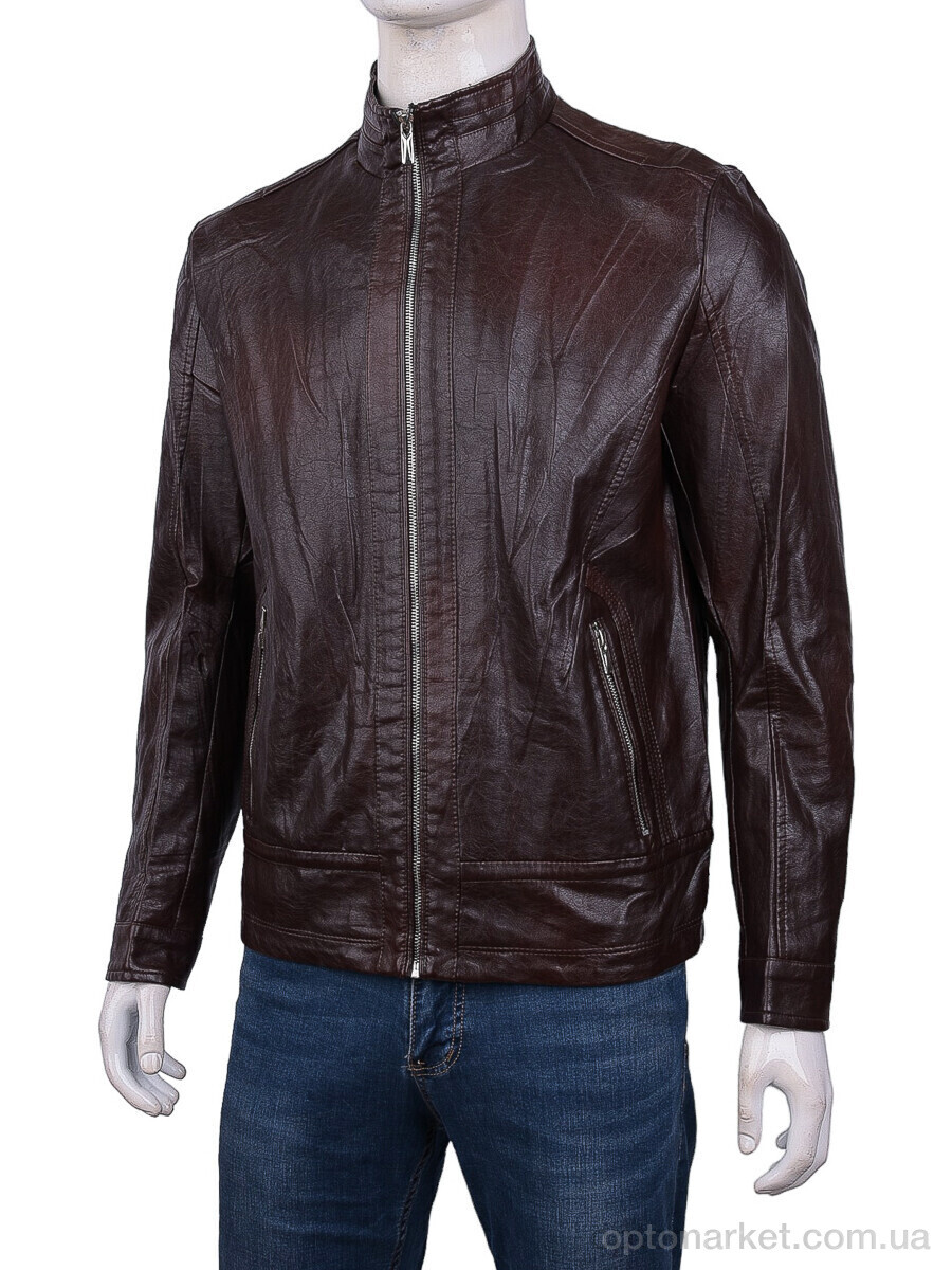 Купить Куртка чоловічі 1058 (08173) brown Dikaoq Unhao коричневий, фото 1