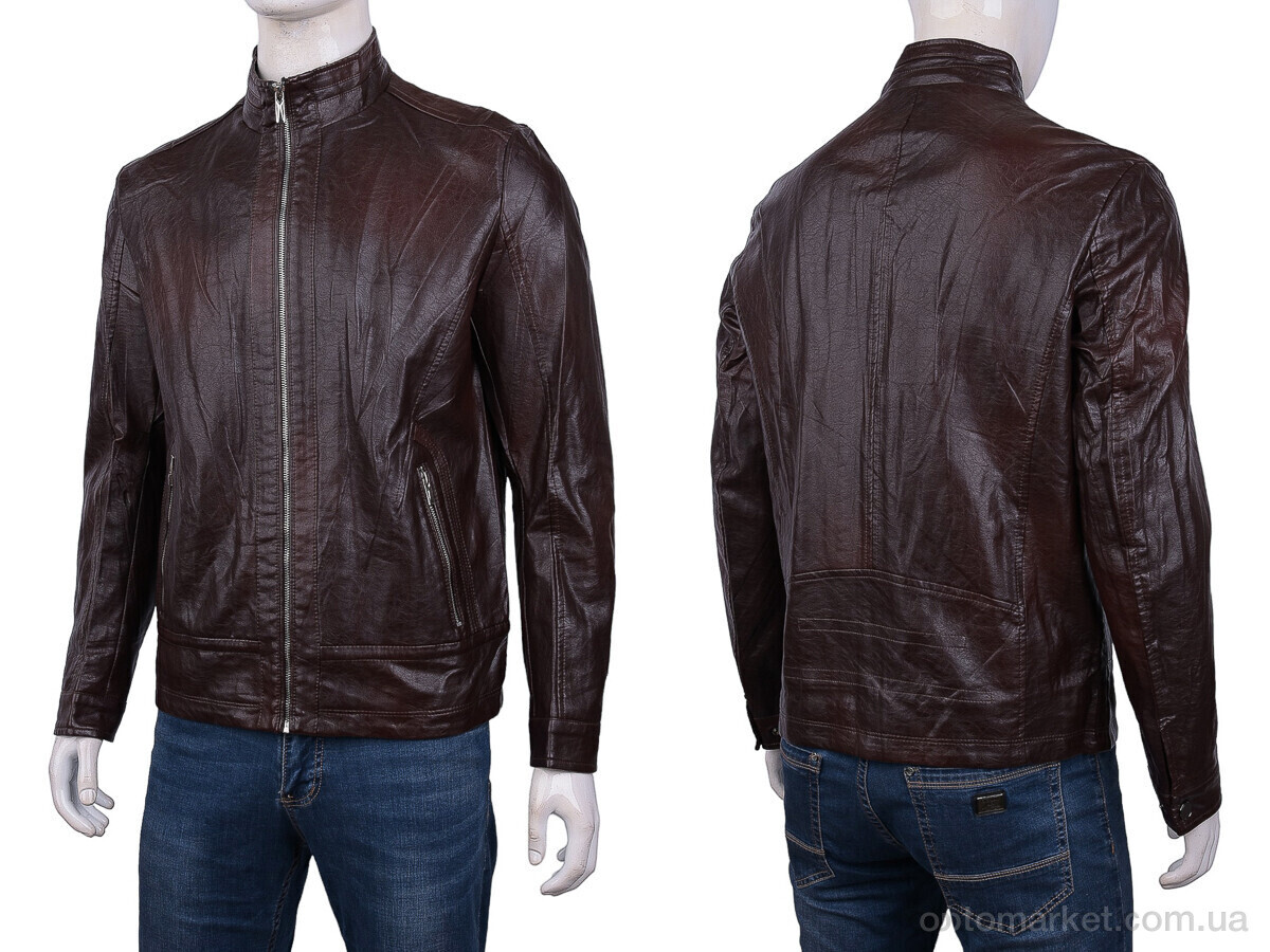 Купить Куртка чоловічі 1058 (08173) brown Dikaoq Unhao коричневий, фото 3