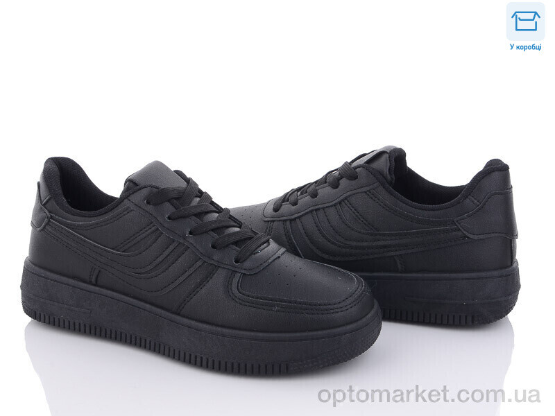 Купить Кросівки жіночі 106-1 Happy чорний, фото 1