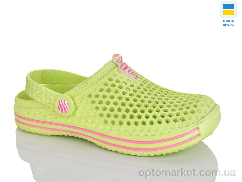 Купить Крокси жіночі 106 салатовий Olimp зелений, фото 1