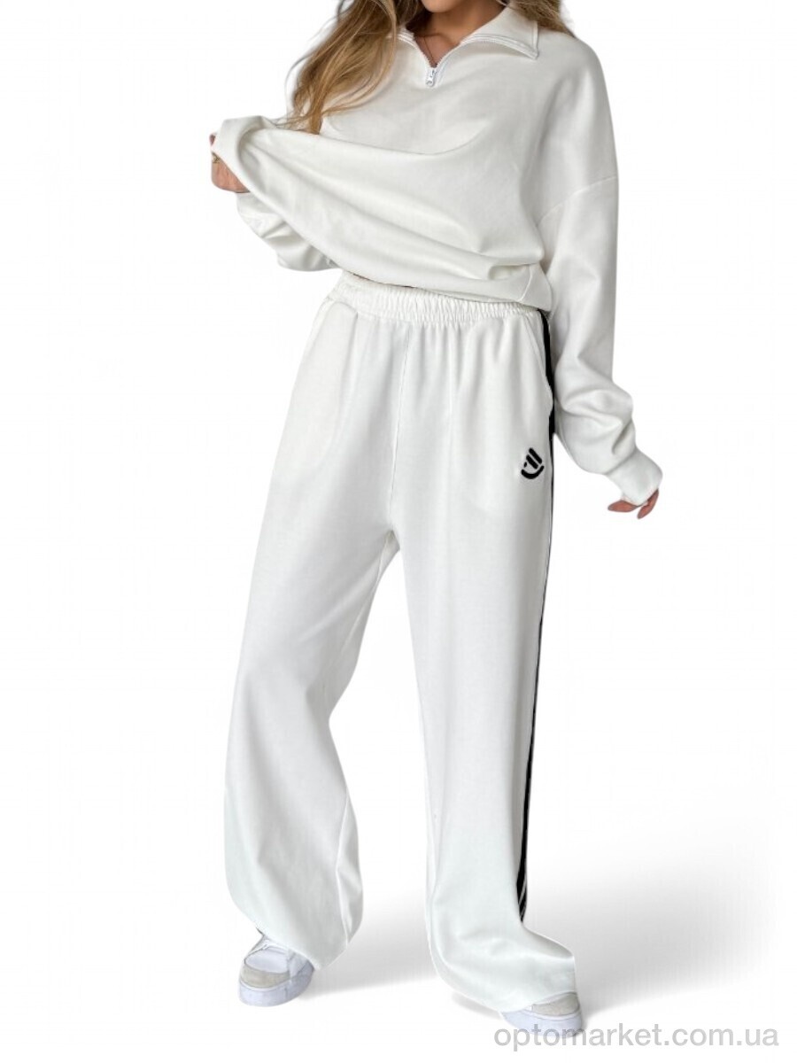 Купить Спортивні штаны жіночі 1060 білий SL KARAVAN білий, фото 1