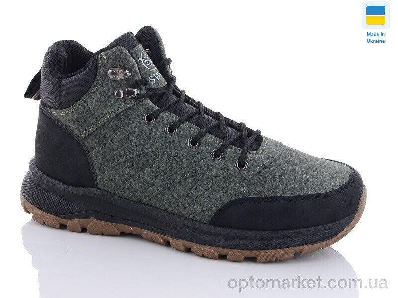 Купить Кросівки чоловічі 10602-3 Swin зелений, фото 1