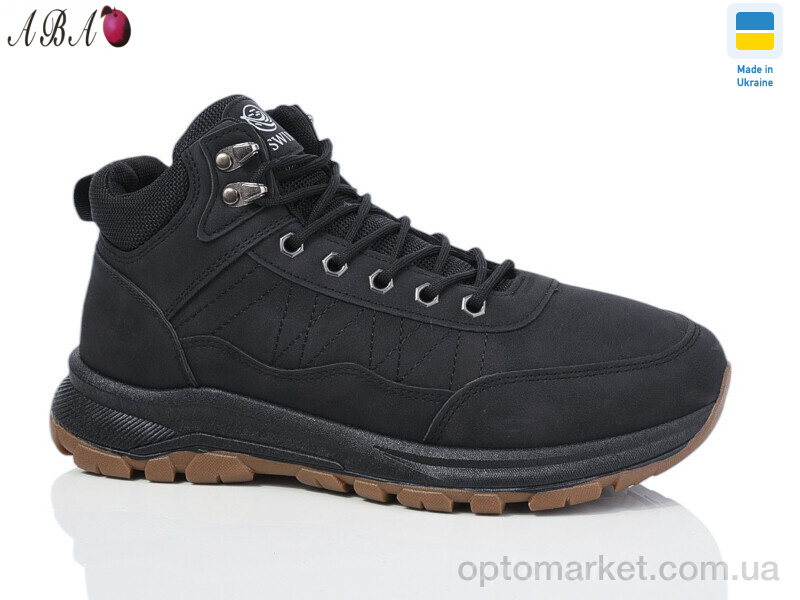 Купить Черевики чоловічі 10605-1 Swin чорний, фото 1