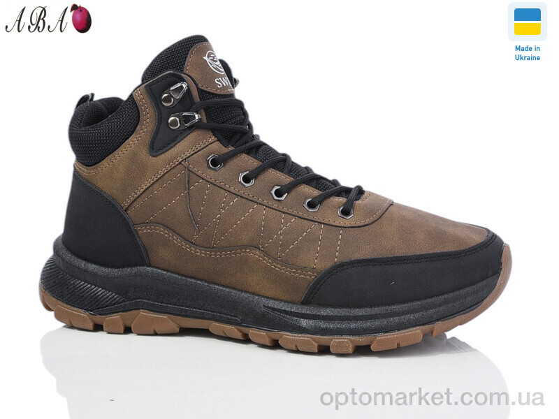 Купить Черевики чоловічі 10605-7 Swin коричневий, фото 1