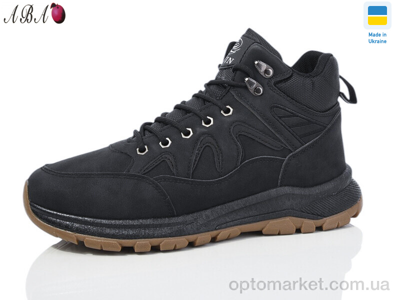 Купить Черевики чоловічі 10608-1 Swin чорний, фото 1