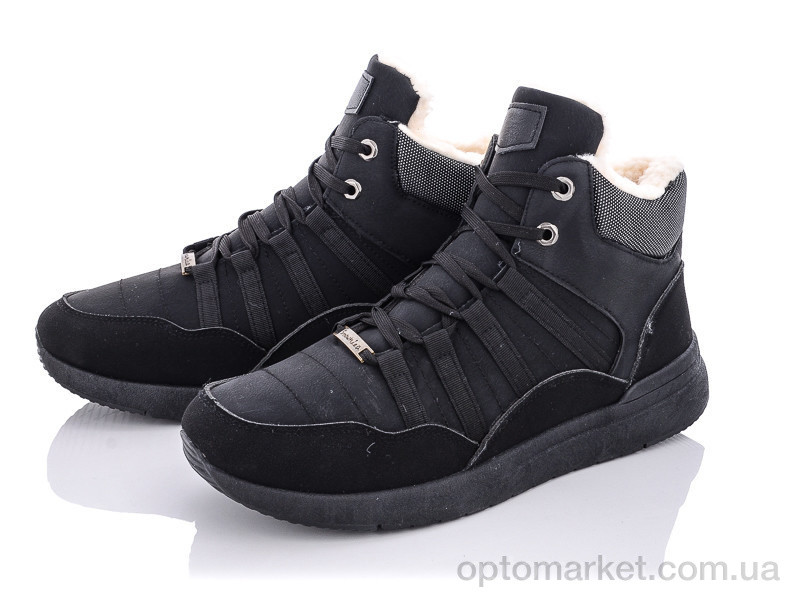 Купить Черевики чоловічі 1061 black Ok Shoes чорний, фото 1