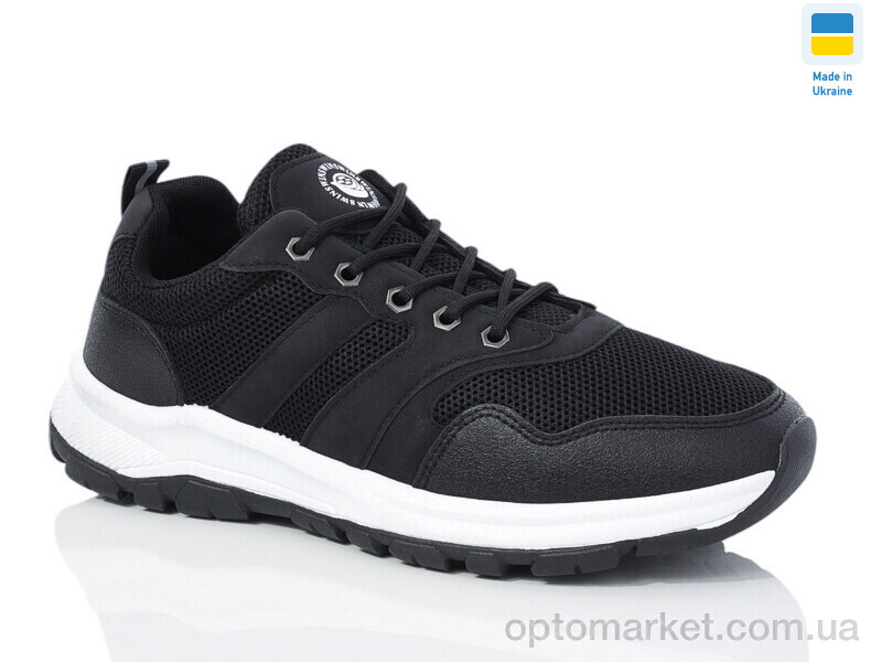 Купить Кросівки чоловічі 10610-1 Swin чорний, фото 1