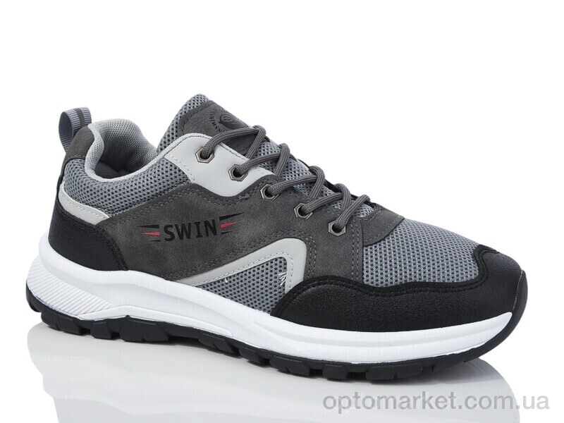 Купить Кросівки чоловічі 10614-2 Swin сірий, фото 1