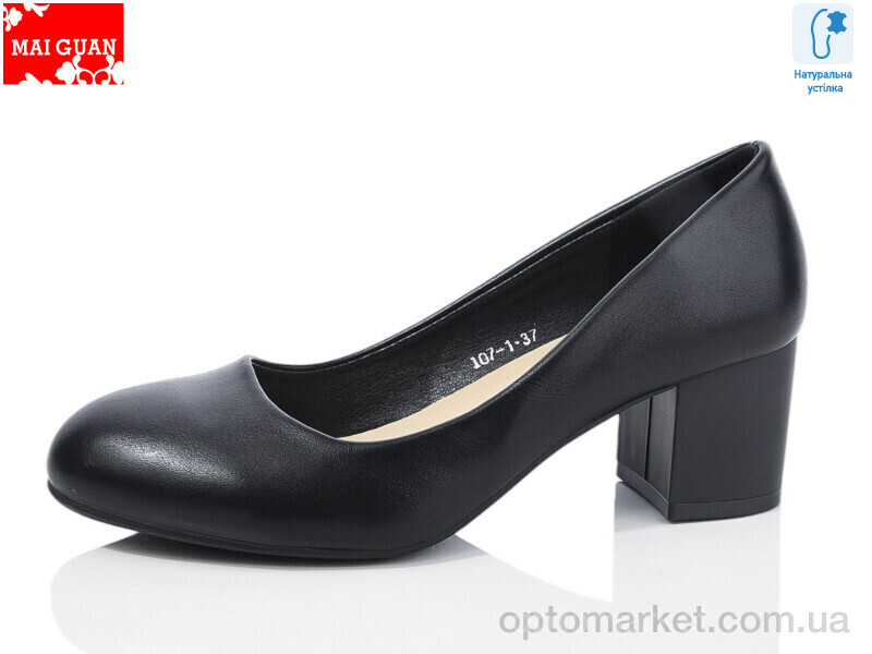 Купить Туфлі жіночі 107-1 Maiguan чорний, фото 1