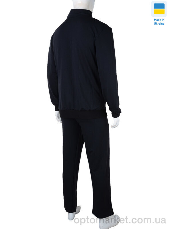 Купить Спортивний костюм чоловічі 107 black (05798) P.ma чорний, фото 3