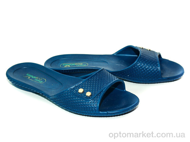 Купить Шльопанці жіночі 107 синий Slippers синій, фото 1