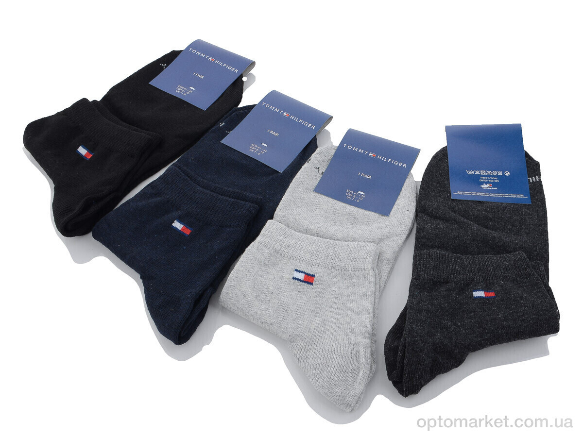 Купить Шкарпетки чоловічі 1075 mix T.mmy hilfiger мікс, фото 2