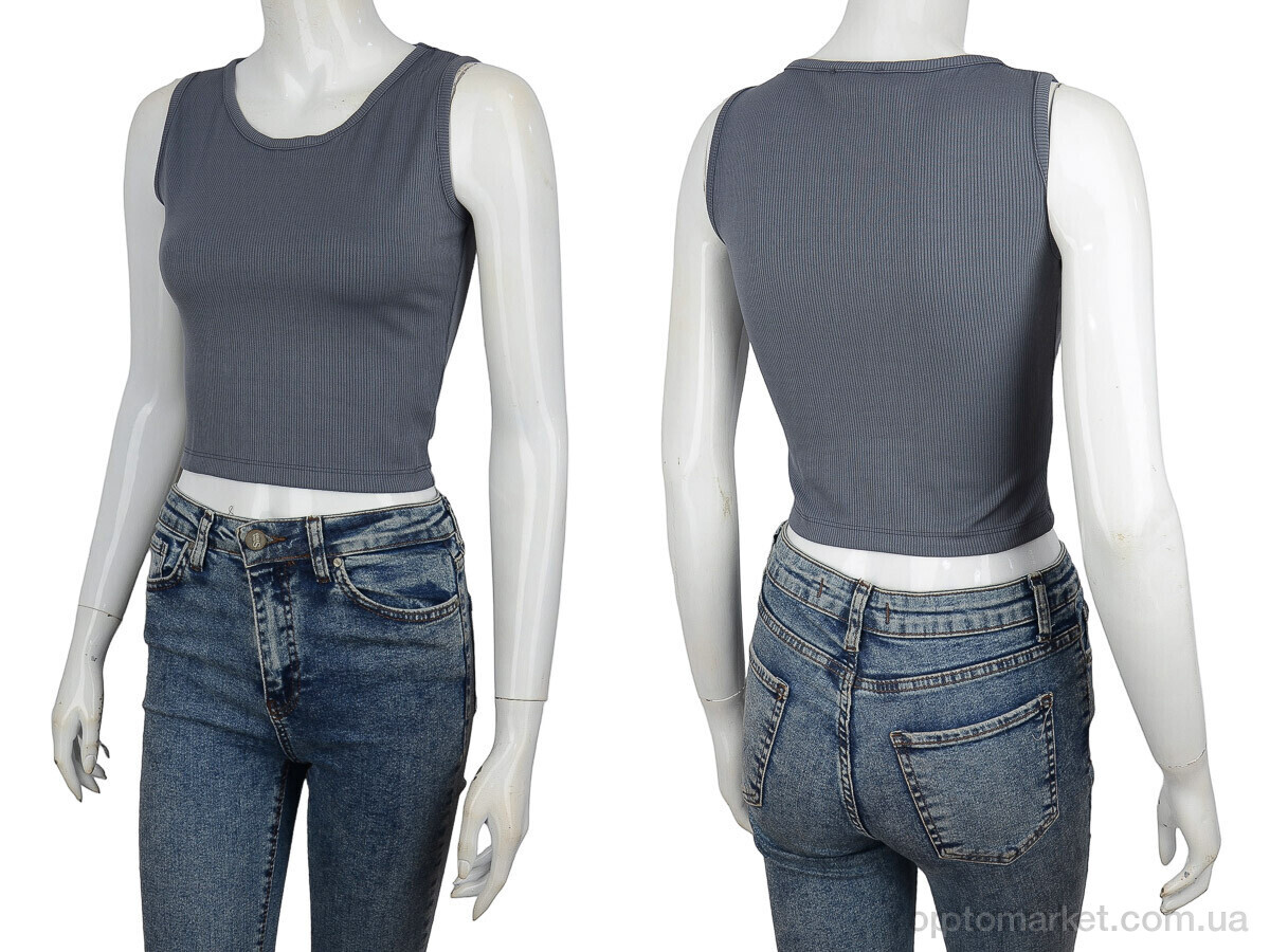 Купить Топ жіночі 1085-3 grey Newe H.A.N. сірий, фото 3