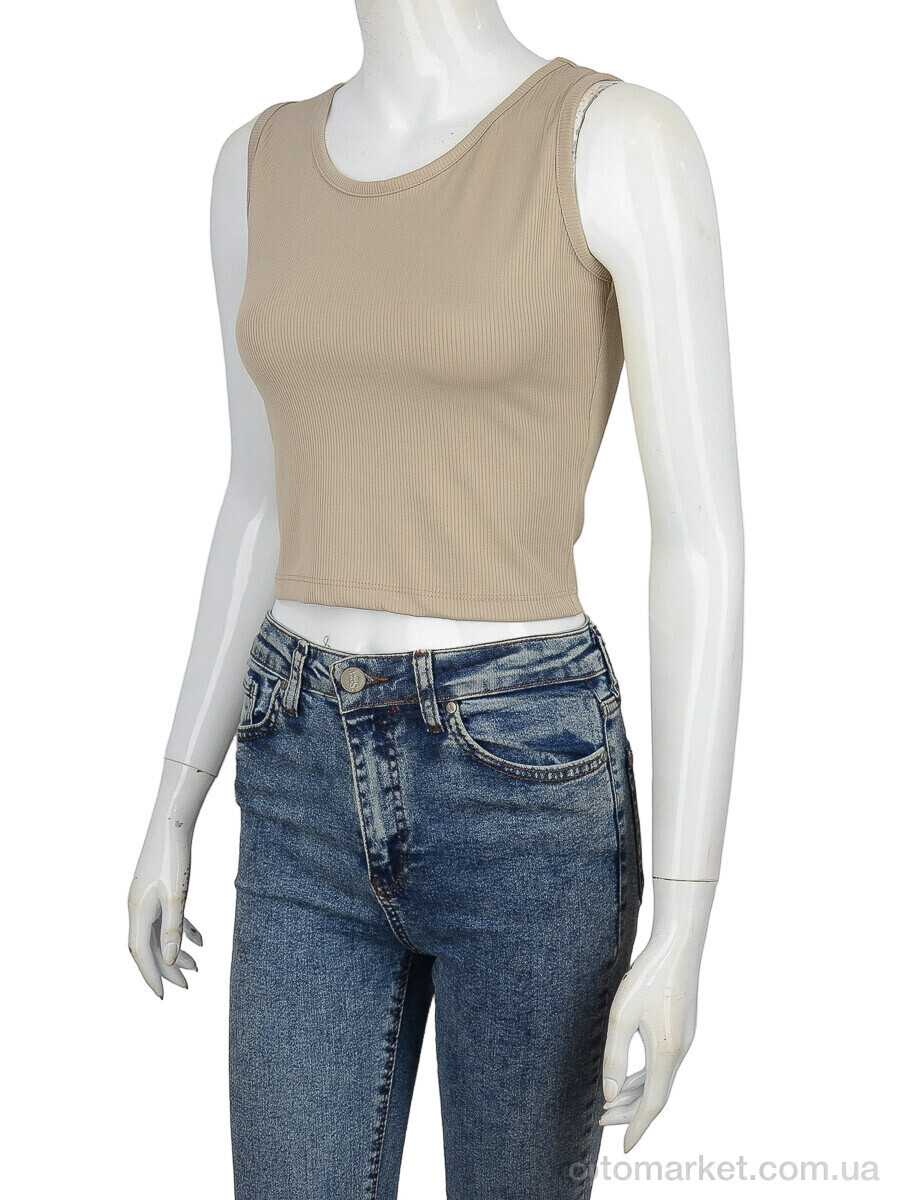Купить Топ жіночі 1085-4 beige Newe H.A.N. бежевий, фото 1