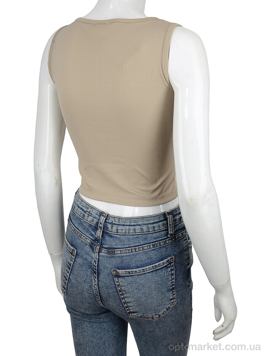 Купить Топ жіночі 1085-4 beige Newe H.A.N. бежевий, фото 2