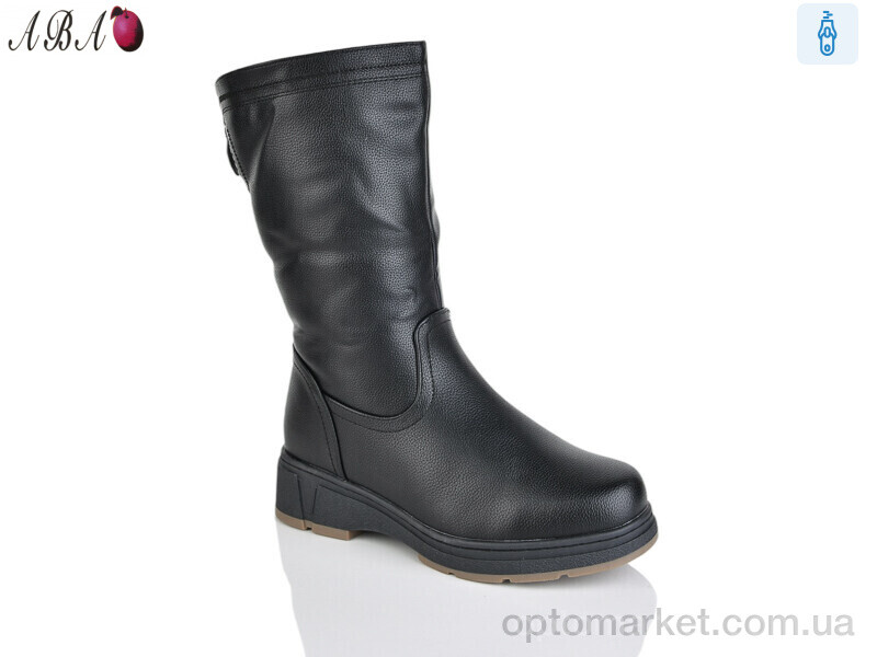 Купить Чоботи жіночі 109-1 Leguzaza чорний, фото 1