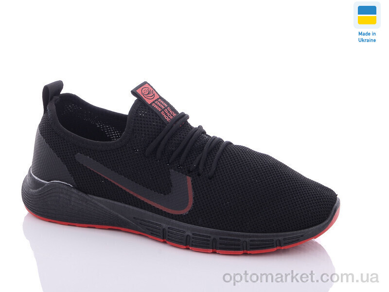 Купить Кросівки чоловічі 109-3 Swin чорний, фото 1