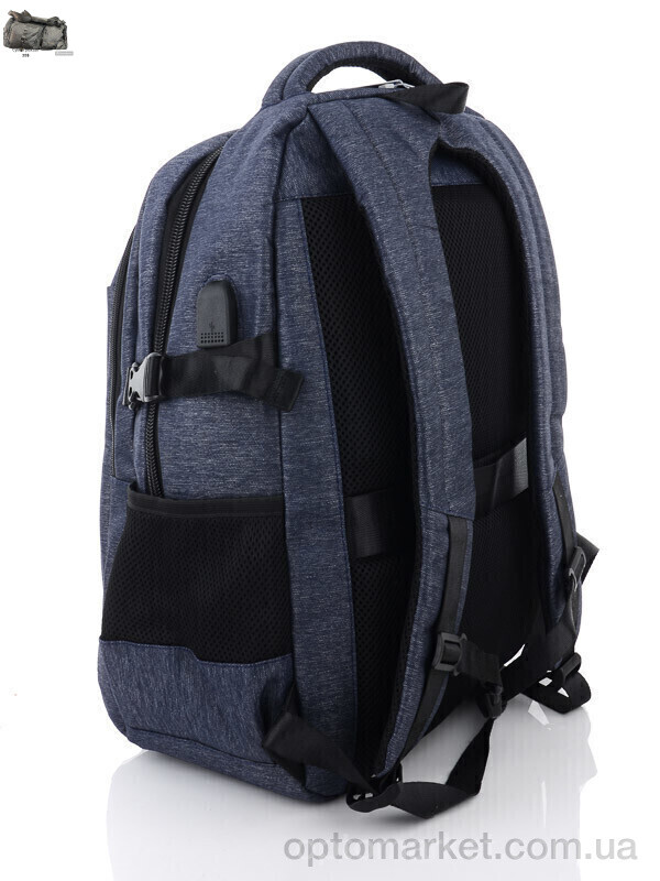 Купить Рюкзак чоловічі 1091 blue (30-250) Wenhao синій, фото 2