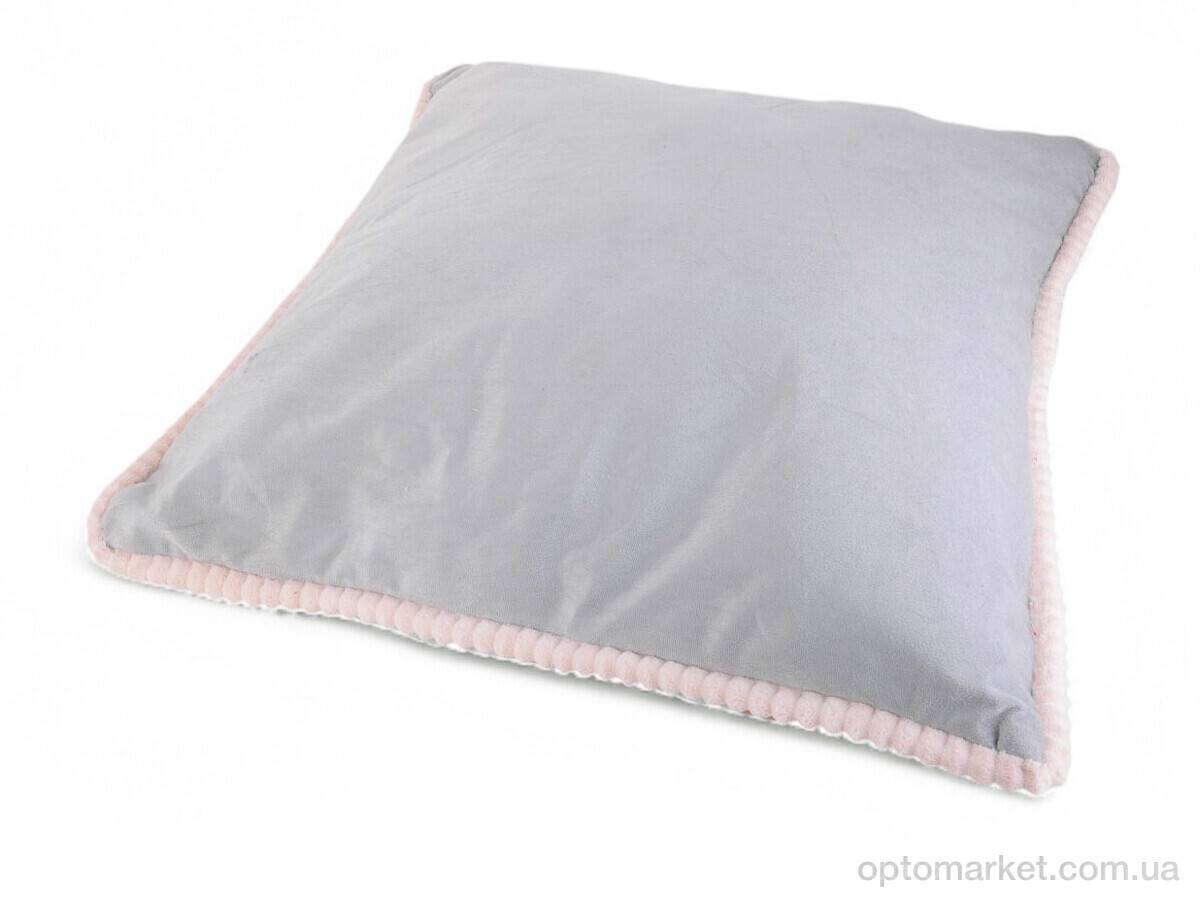 Купить Подушка унісекс 10965 55x55см l.blue Obuvok блакитний, фото 3