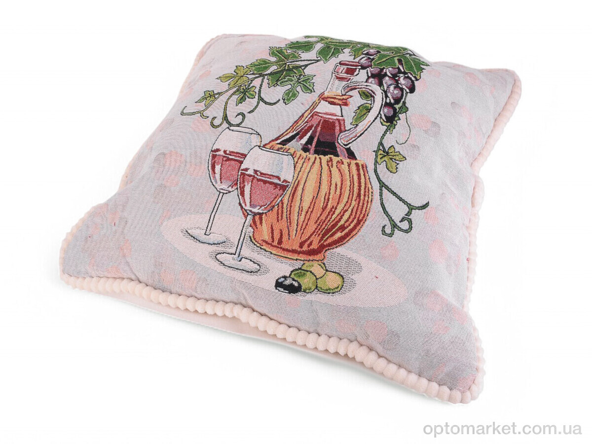 Купить Подушка унісекс 10966 50x50см beige Obuvok бежевий, фото 2