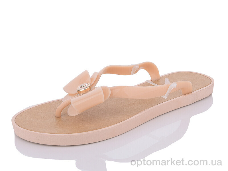 Купить Шльопанці жіночі 10K1 ARZO бежевий, фото 1