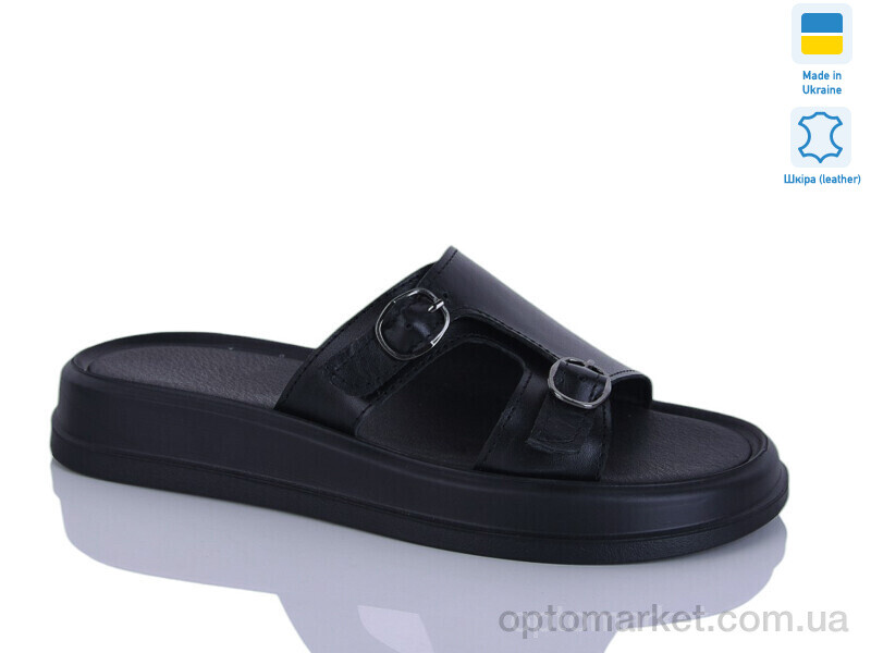 Купить Шльопанці жіночі 11 чорний к. Sali чорний, фото 1