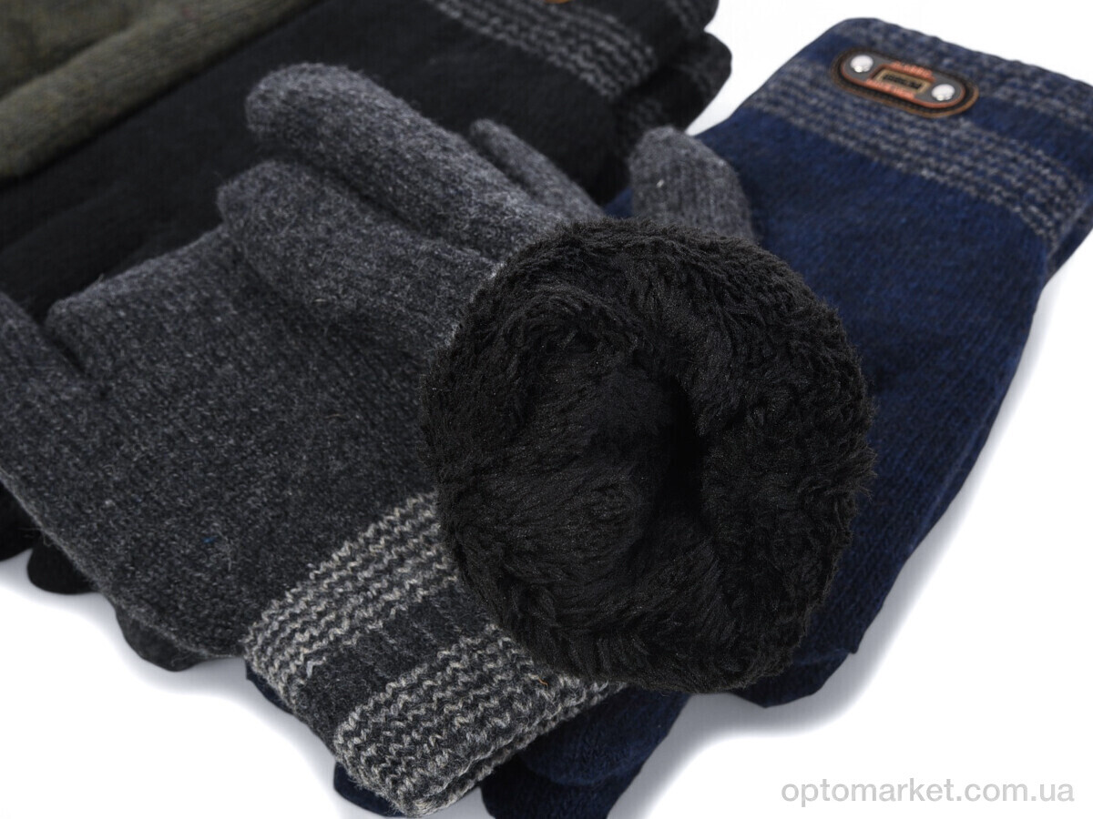 Купить Рукавички чоловічі 110-22 mix Королева мікс, фото 2