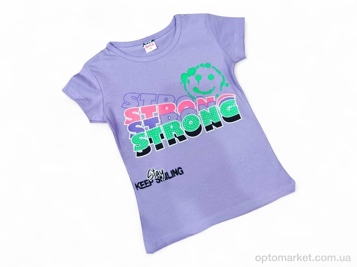 Купить Футболка дитячі 11006 бузковий Siri Life Kids фіолетовий, фото 1