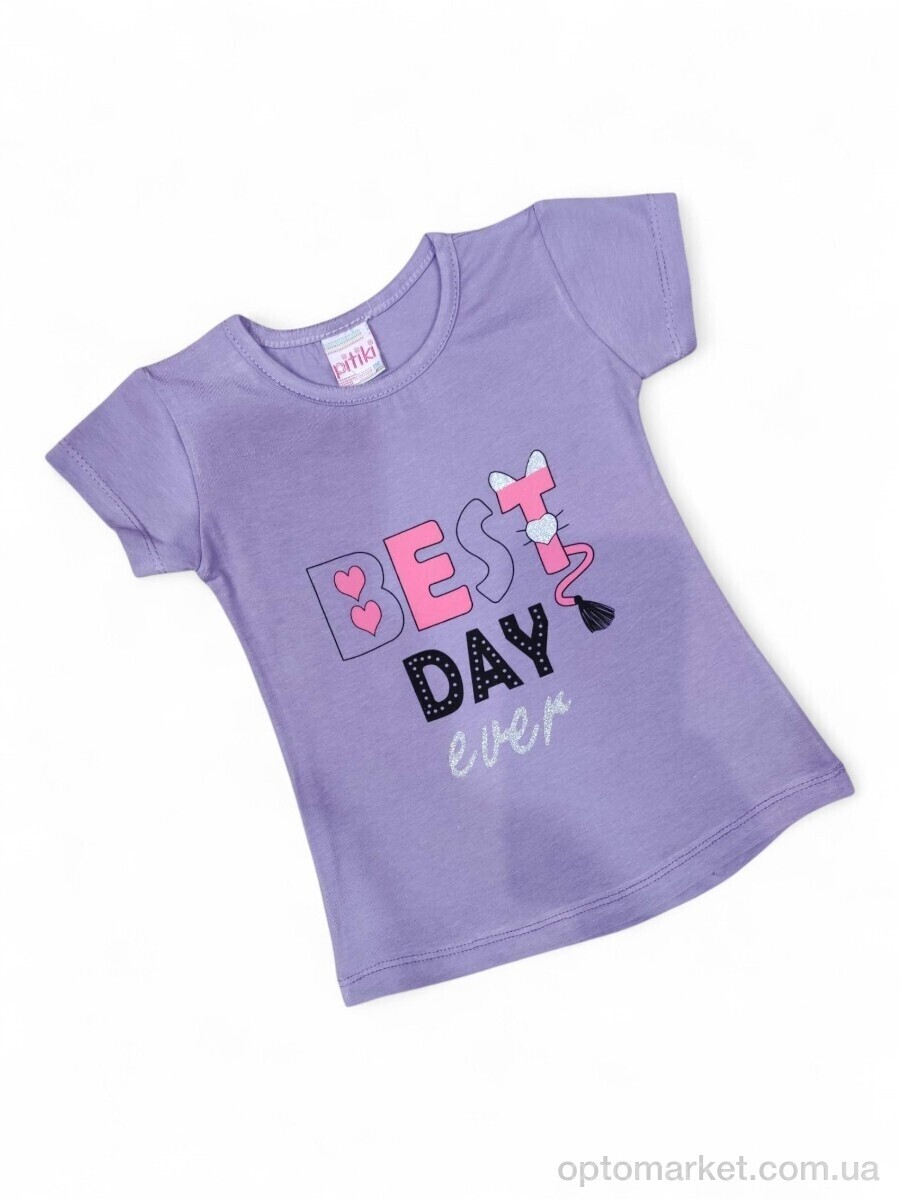 Купить Футболка дитячі 11029 бузковий Pitiki Kids фіолетовий, фото 1