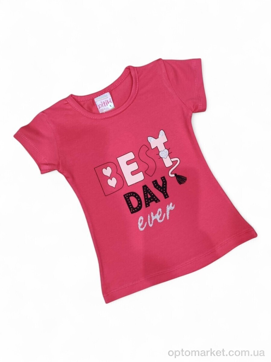 Купить Футболка дитячі 11029 кораловий Pitiki Kids рожевий, фото 1