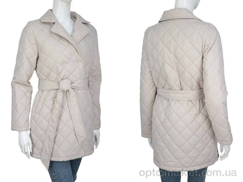 Купить Куртка жіночі 1108-2 beige TurnHug бежевий, фото 3