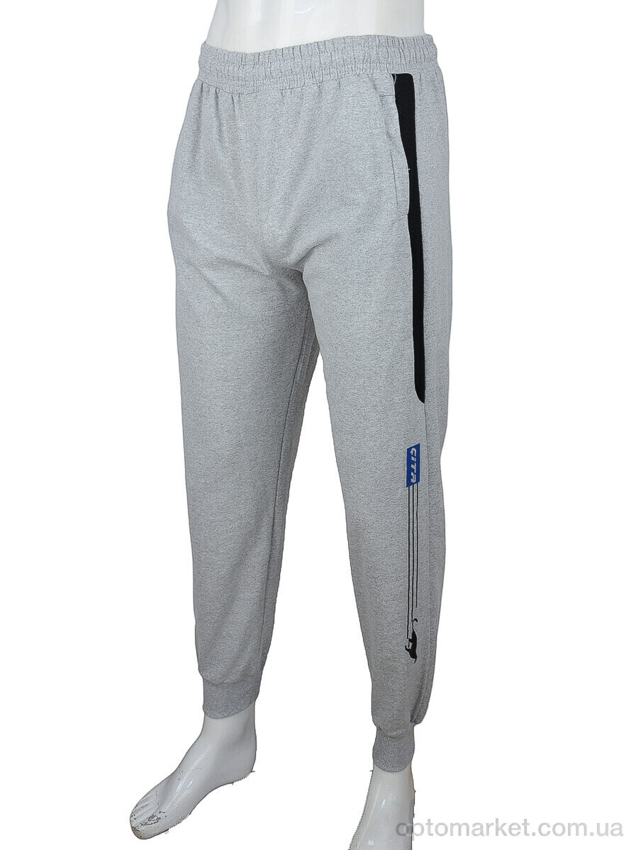 Купить Спортивні штаны чоловічі 1119 l.grey Red Hat сірий, фото 1