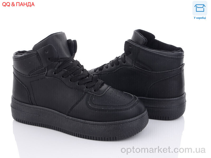 Купить Кросівки жіночі 112-1 QQ shoes чорний, фото 1