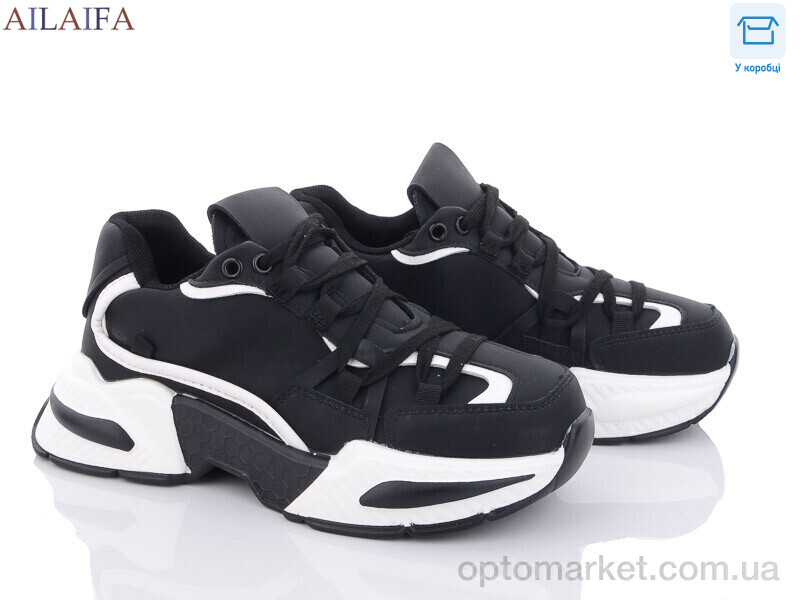 Купить Кросівки жіночі 112-2 Aelida чорний, фото 1